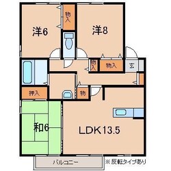 ベルハウスＡの物件間取画像